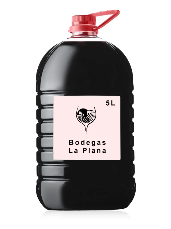 Garrafa Vino Tinto a Granel 5L Bodegas La Plana